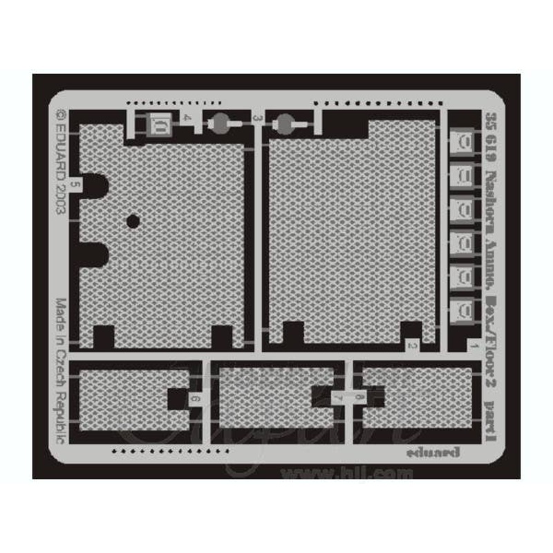 1/35 Nashorn Ammo. Box/Floor 2 (for Dragon)