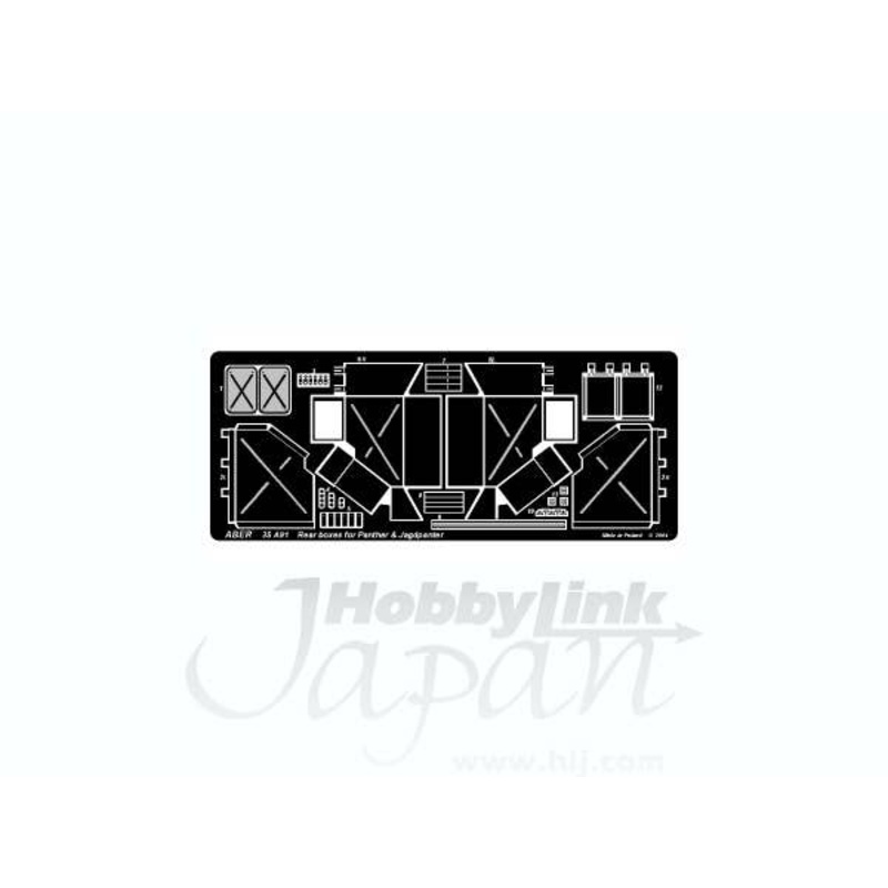 1/35 Rear Boxes for Panther Tanks & Jagdpanther