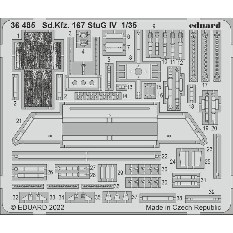1/35 Sd.Kfz. 167 StuG IV (for RYEFIELD MODELS)
