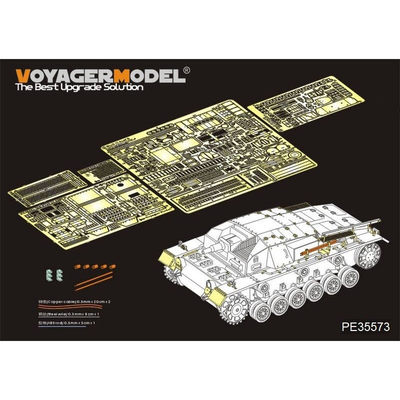 1/35 WWII German StuG III Ausf. B (For Tamiya 35281)
