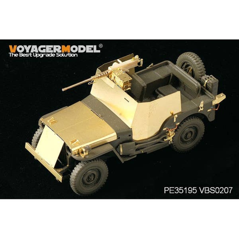 1/35 WWII U.S. Jeep Willys MB w/Add Armour (for Tamiya)