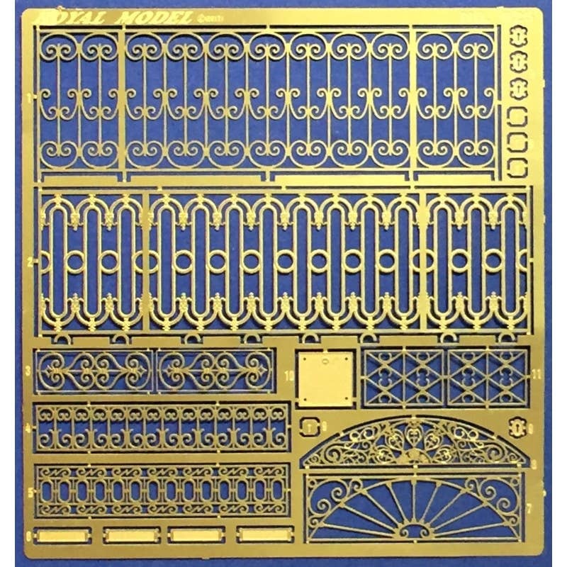 1/35 Assorted Railings Set