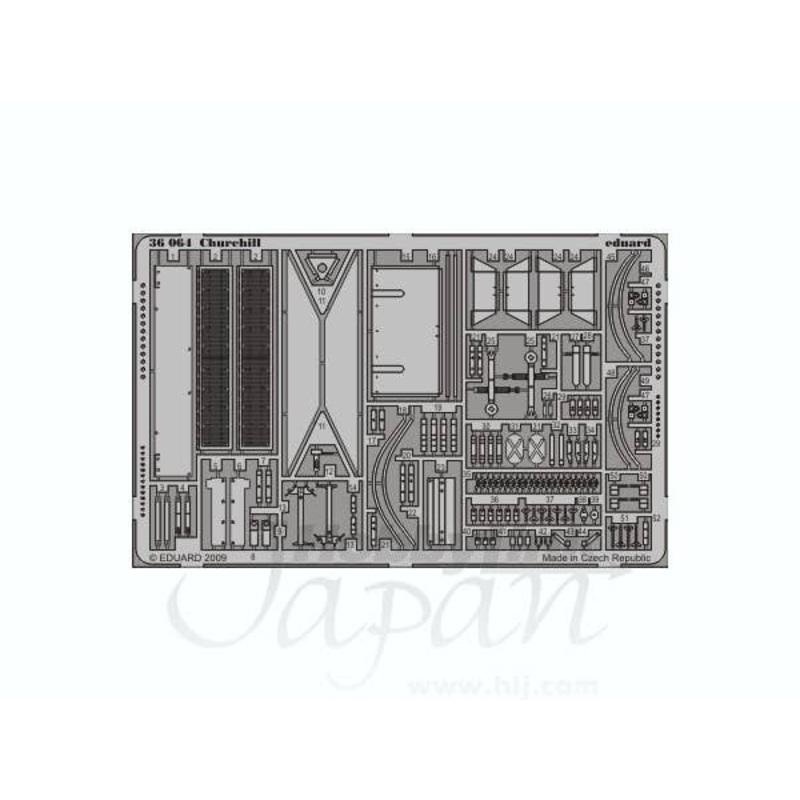 1/35 Churchill Photo-Etched Parts (for AFV)