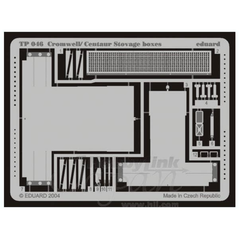 1/35 Cromwell / Centaur Stovage Boxes (for Tamiya)