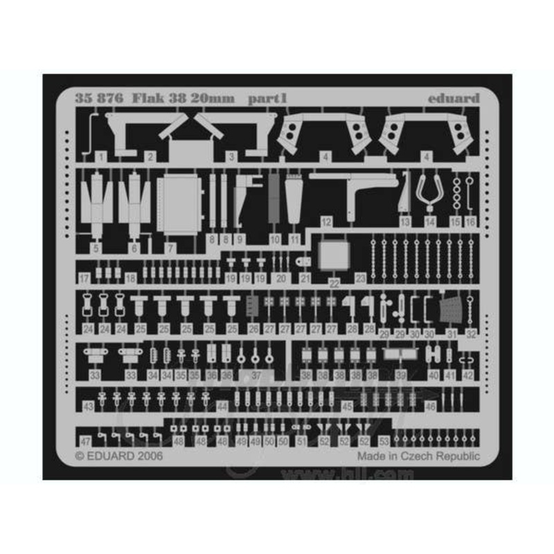 1/35 Flak 38 20mm (for Dragon 6288)