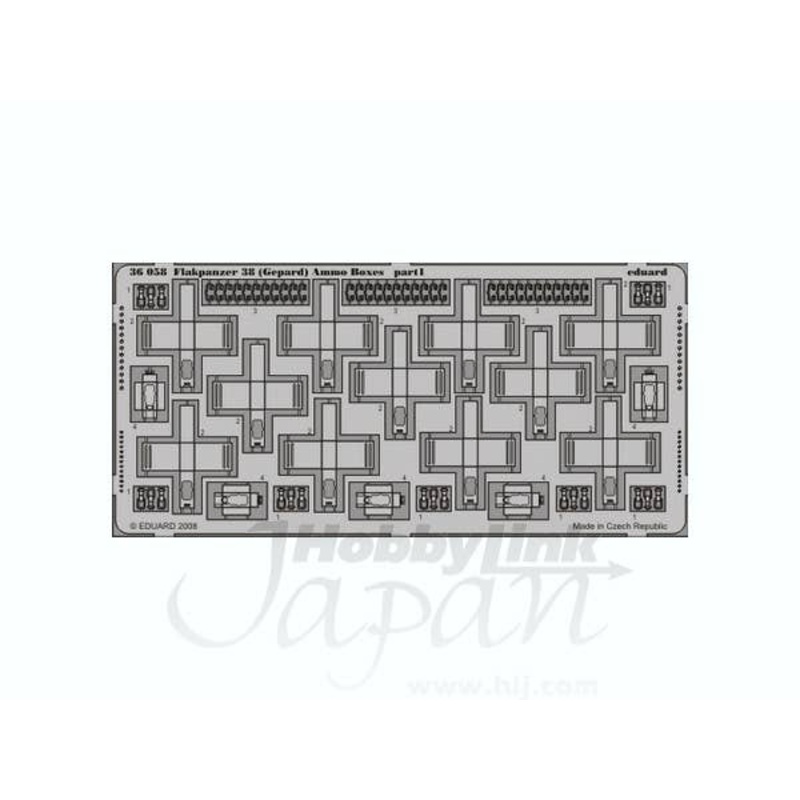 1/35 Flakpanzer 38 (Gepard) ammo. Boxes (for Italeri)