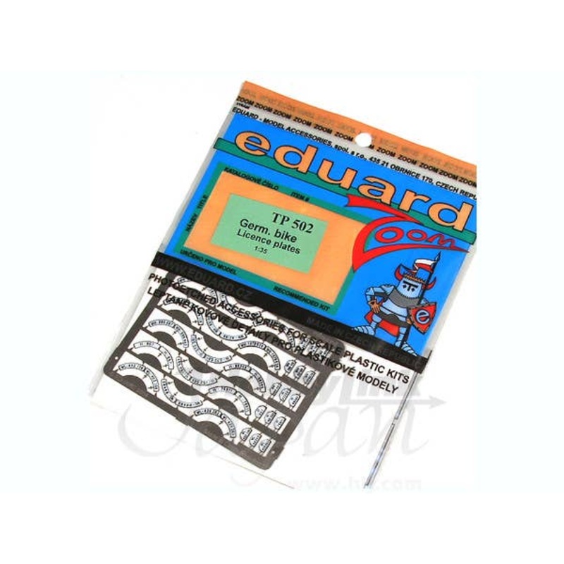 1/35 German Bike Licence Plates