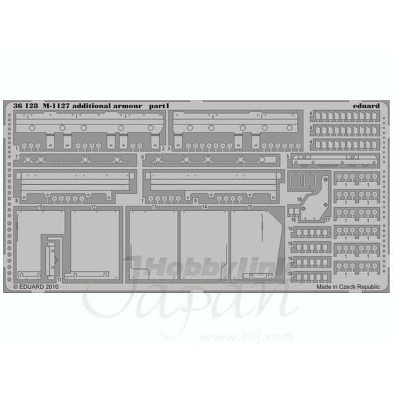 1/35 M-1127 Additional Armor (for Trumpeter)