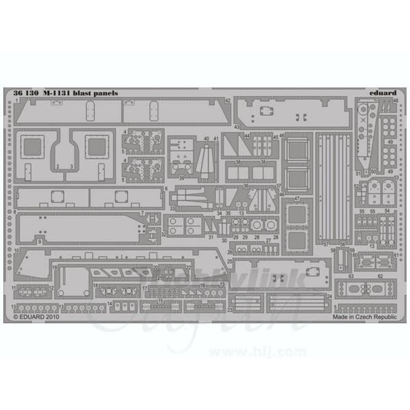 1/35 M-1131 Blast Panels (for Trumpeter)