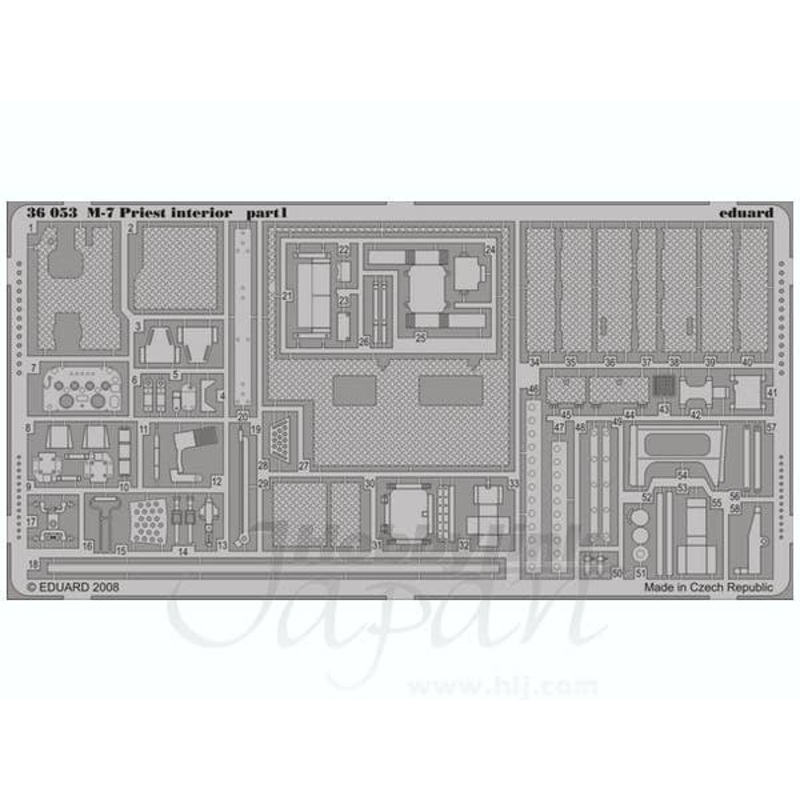 1/35 M-7 interior (for Academy)