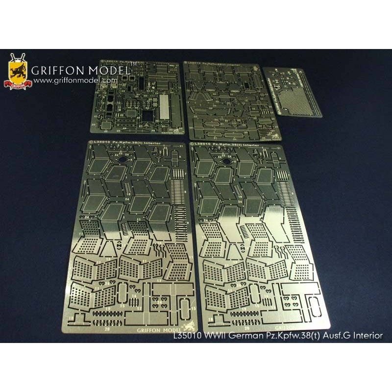 1/35 Pz.Kpfw.38(t) Ausf.G Interior -Dragon 6290-