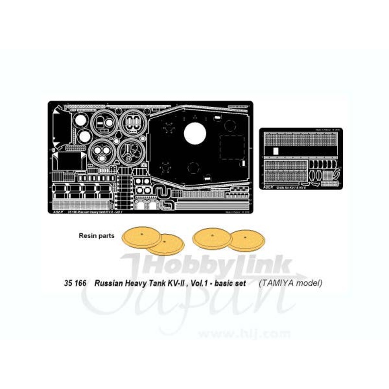 1/35 Russian Heavy Tank KV-II Vol.1 Basic Set (for Tamiya)