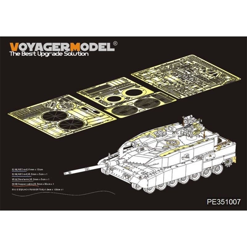 1/35 Modern German Leopard 2A7 Plus Basic (For Meng TS 35-042)