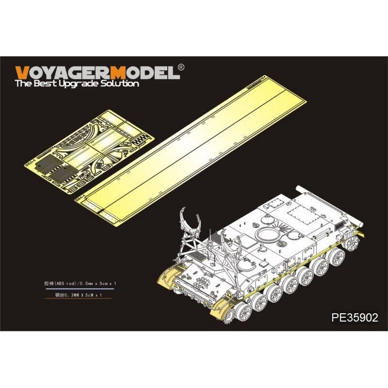 1/35 Modern Russian SA-4 Ganef Fenders (for Trumpeter)