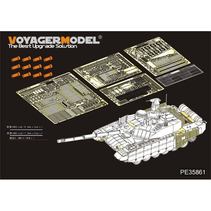 1/35 Modern Russian T-90MS MBT basic (for Tiger Model)