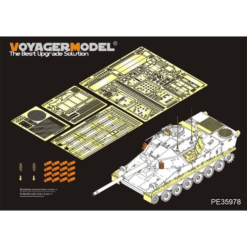 1/35 Modern US Army M8 Armored Gun System (Smoke Discharger Include) (for PANDA HOBBY PH35039)