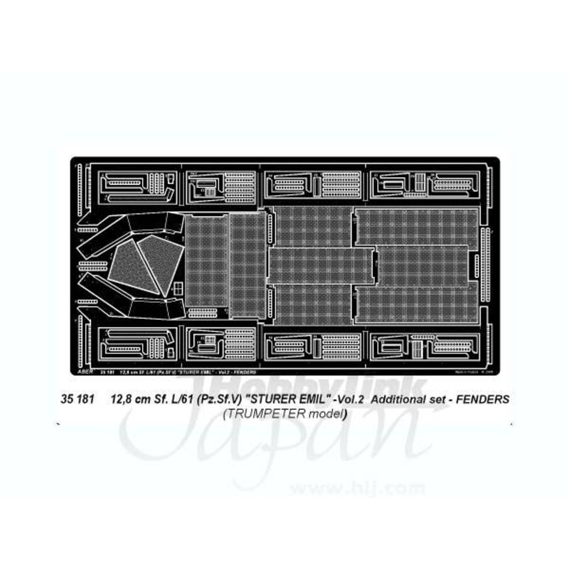 1/35 Sturer Emil Vol.2 Set-Fenders (for Trumpeter)