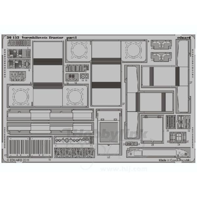 1/35 Voroshilovets Tractor (for Trumpeter)