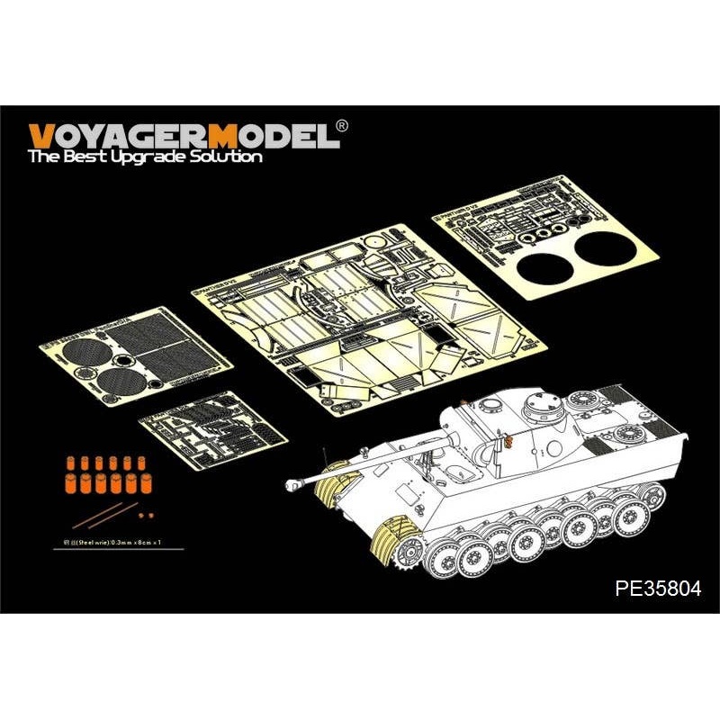 1/35 WWII German Panther D V1 Basic (Dragon)