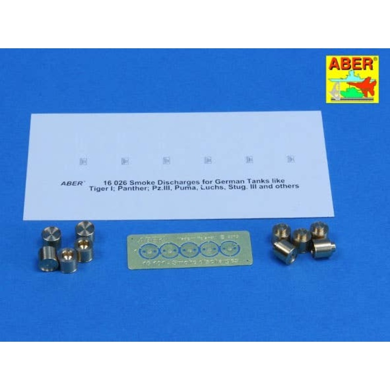 1/16 Smoke Discharges for Rear Five Grenade Racks