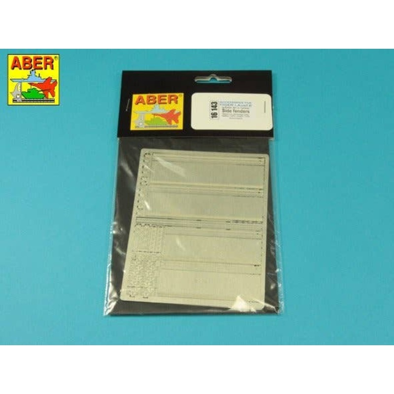 1/16 Tiger I, E Tunisia 501 abt.- Side fenders (for Tamiya)