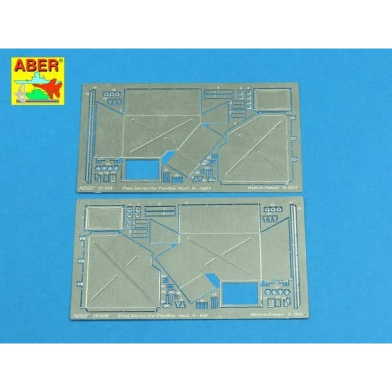 1/25 Rear Boxes For (Sd.Kfz. 171) Panther Ausf.A (For Tamiya & Academy)