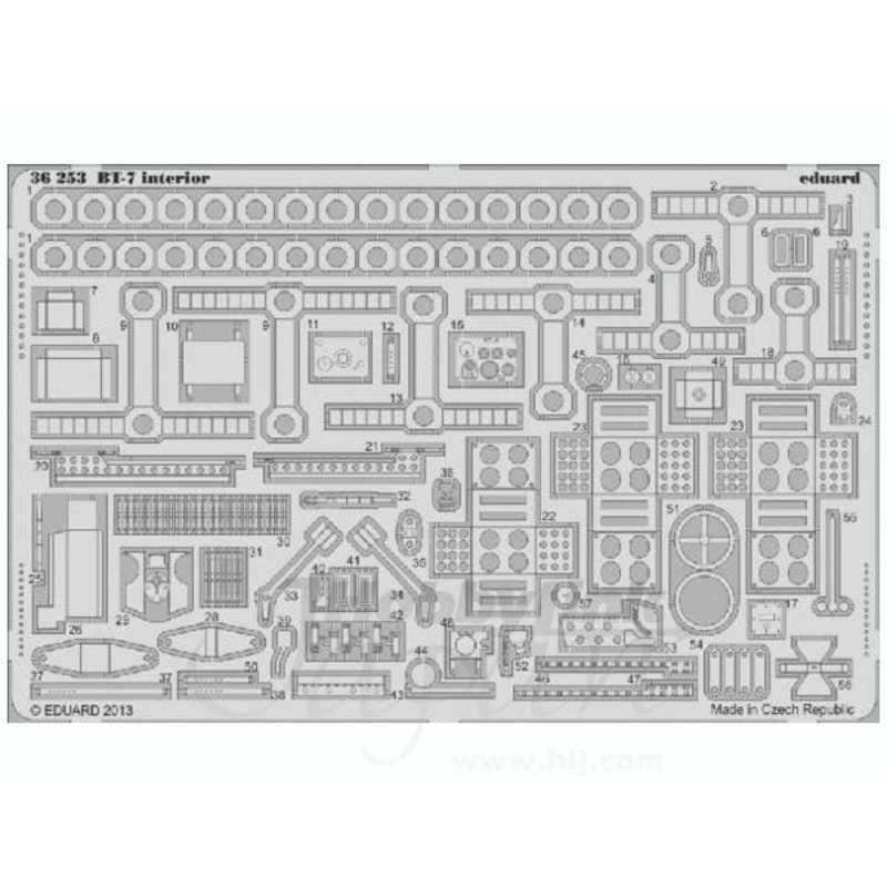 1/32 BT-7 Interior (for Tamiya)
