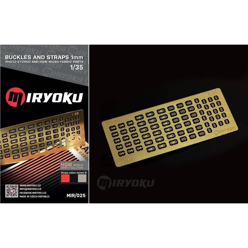 1/35 Buckles and Straps 1mm (B)