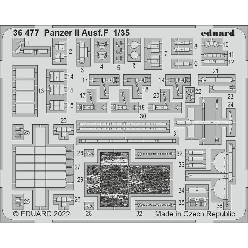 1/35 Panzer II Ausf.F (for Academy)