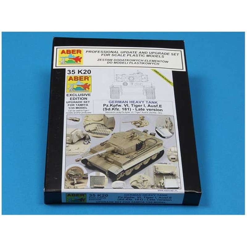 1/35 Pz.Kpfw. VI Tiger I Ausf.E (Sd.Kfz.181) Late Ver. Upgrade Set (for Tamiya)