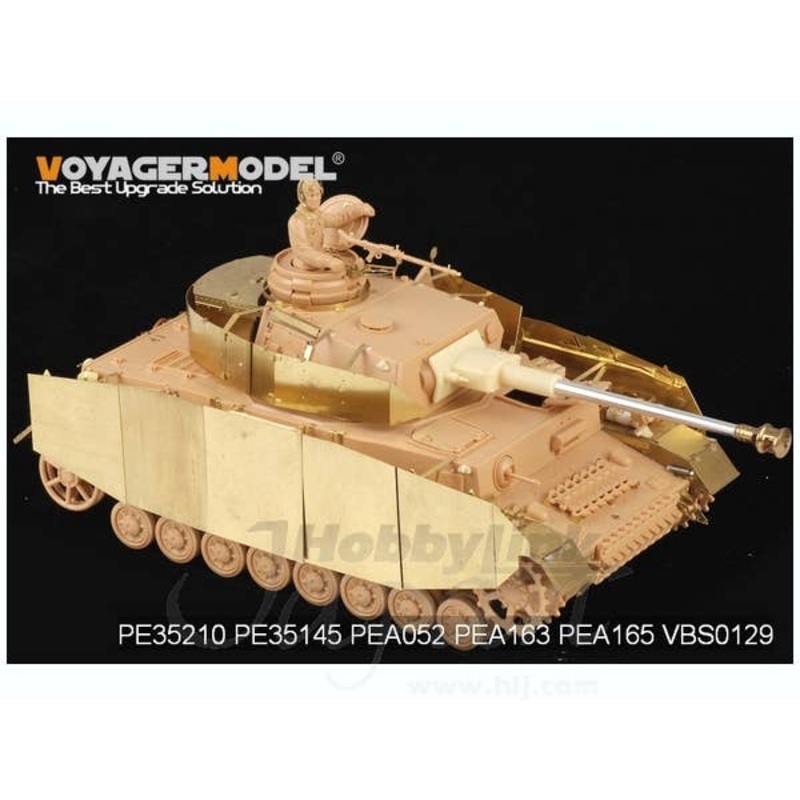 1/35 WWII Pz.Kpfw.IV Ausf.H Early Version Detail Parts (for Tamiya)