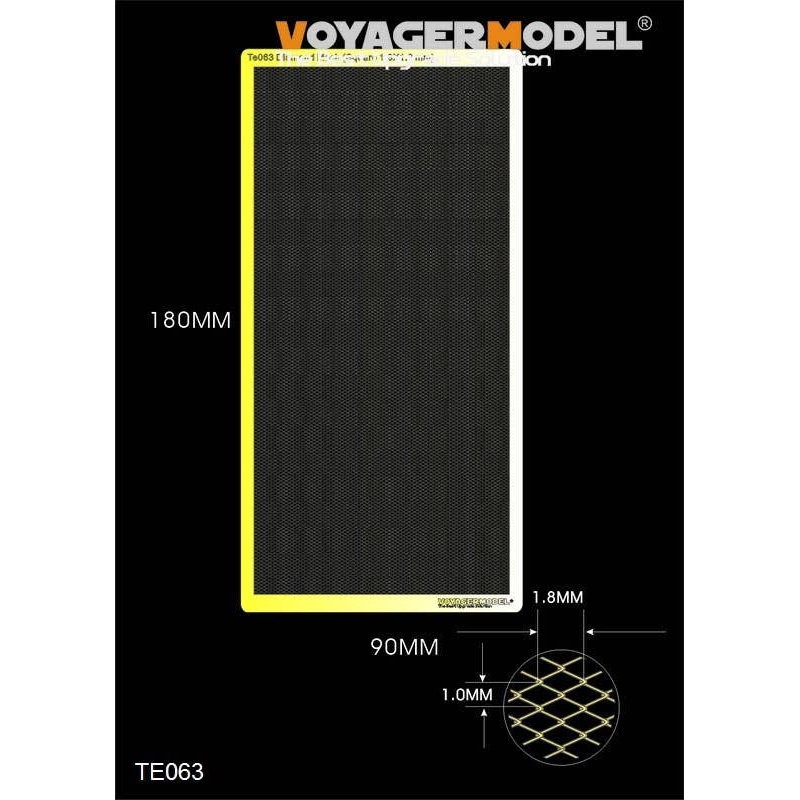 Diamond Mesh (Square 1.8x1.0mm)