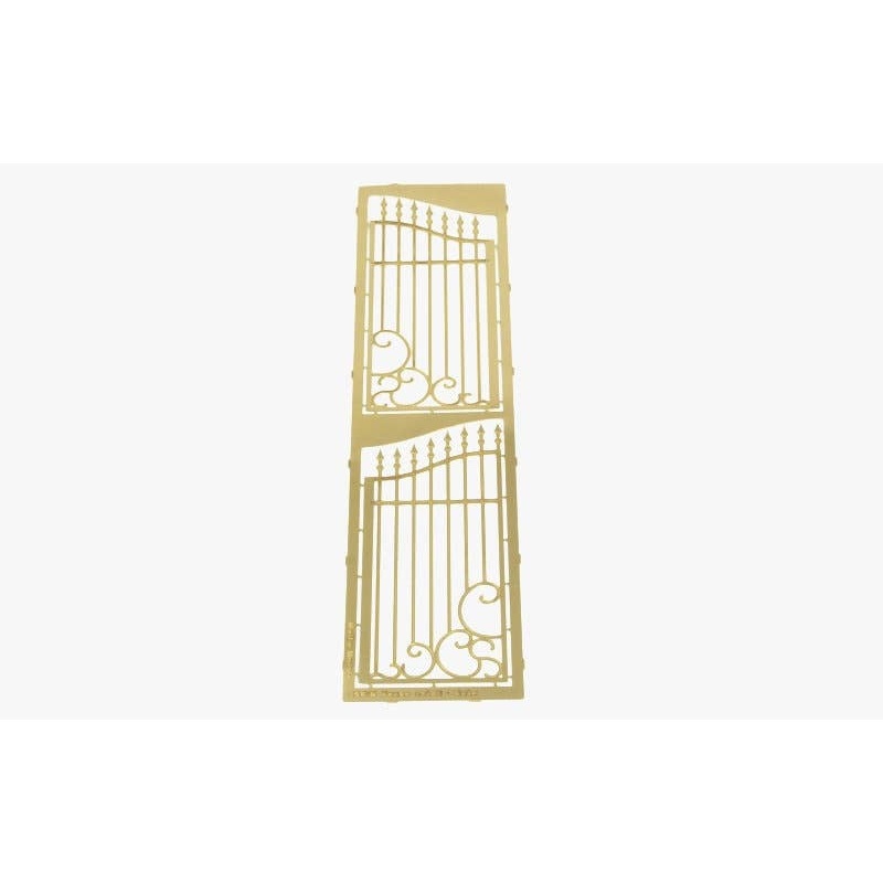 Metal Fence Set A Gate