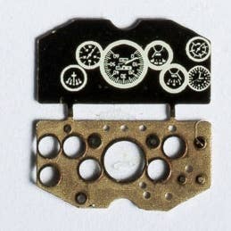 1/35 Chevrolet C15TA Armored Car Coloring Instrument Panel IBG