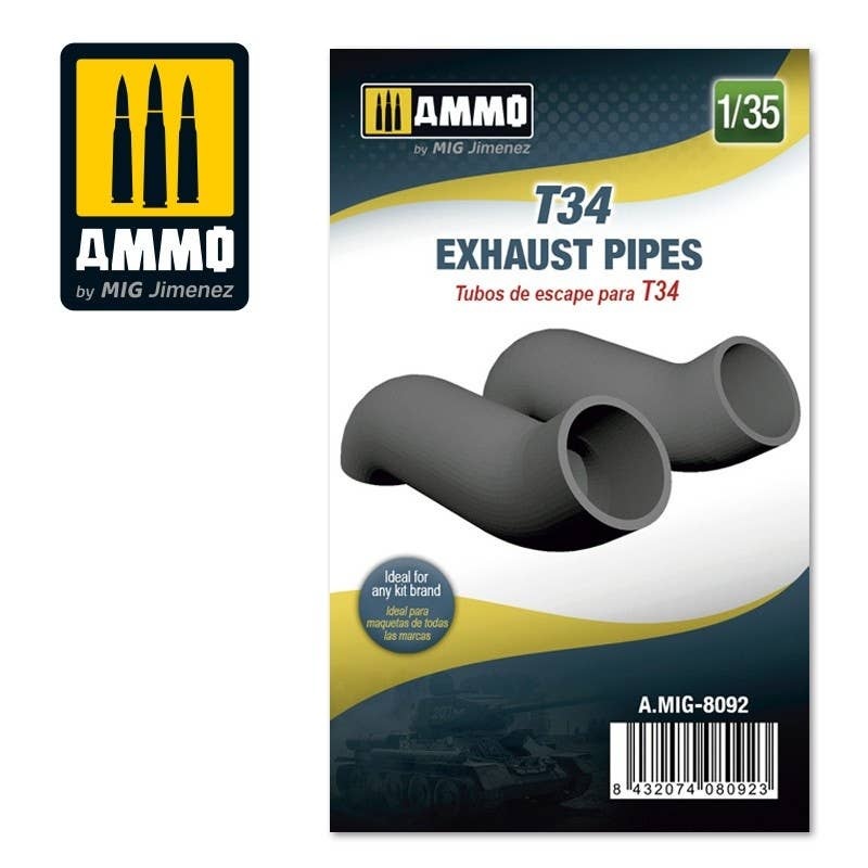 1/35 Exhaust Pipe For T-34