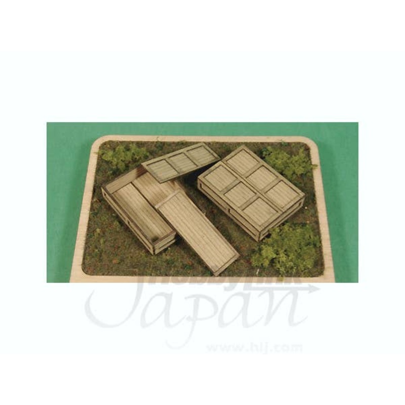 1/35 Planked Crates #6 (2pcs)