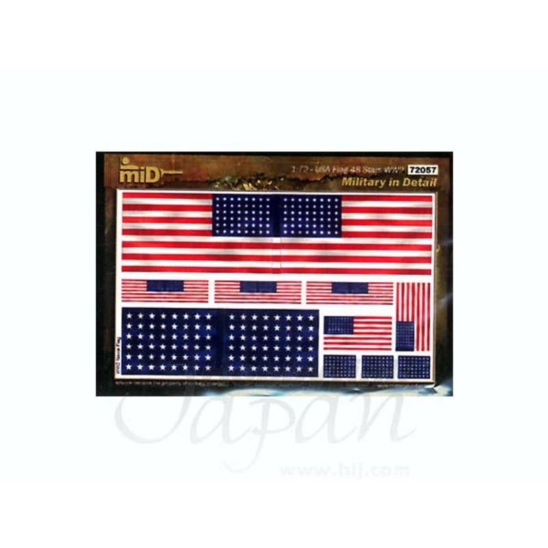 1/35 USA Flag 48 Stars WWII