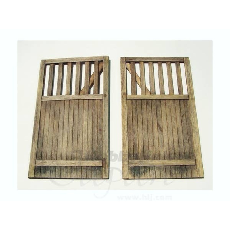 1/35 Wooden Gate Straight