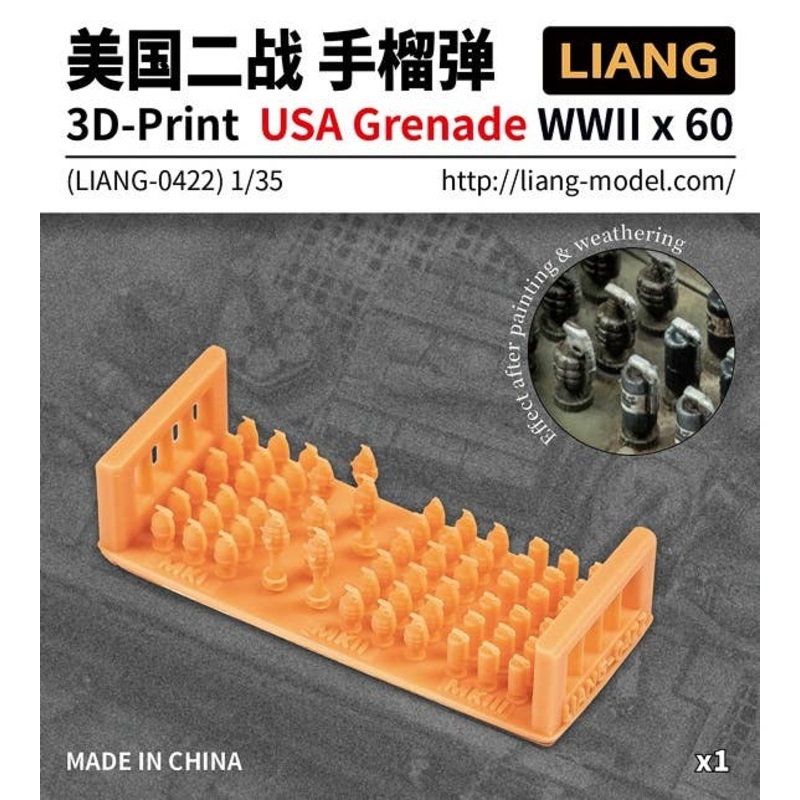 1/35 WW.II U.S. Military Grenade