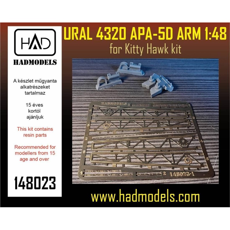1/48 URAL 4320 APA-5D Arm Upgrade Set (for Kitty Hawk Kit)