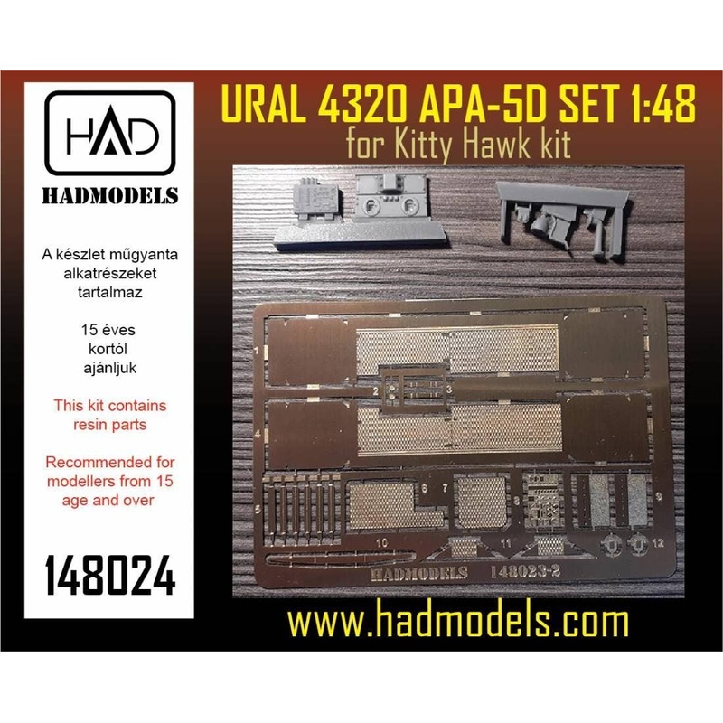 1/48 URAL 4320 "APA-5D" Upgrade Set (for Kitty Hawk Kit)