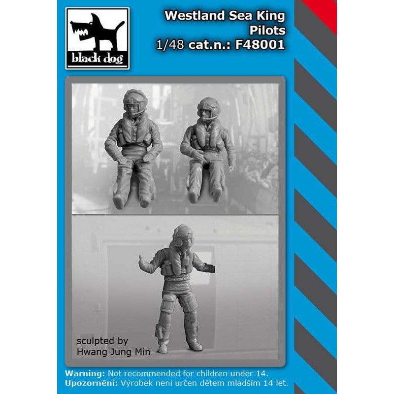 1/48 Westland Sea King pilots