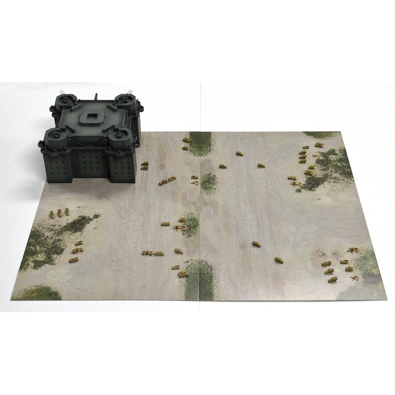 1/700 German Army Berlin Air Defense Fortress (Flack Tower)