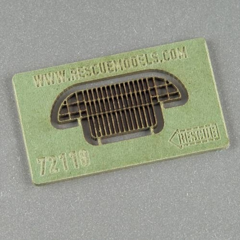 1/72 Chevrolet M6 Front Grill (for Airfix)