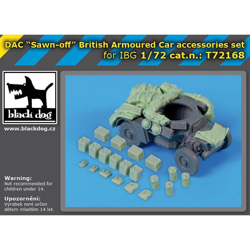 1/72 DAC Sawn -off  British armoured car acc.set