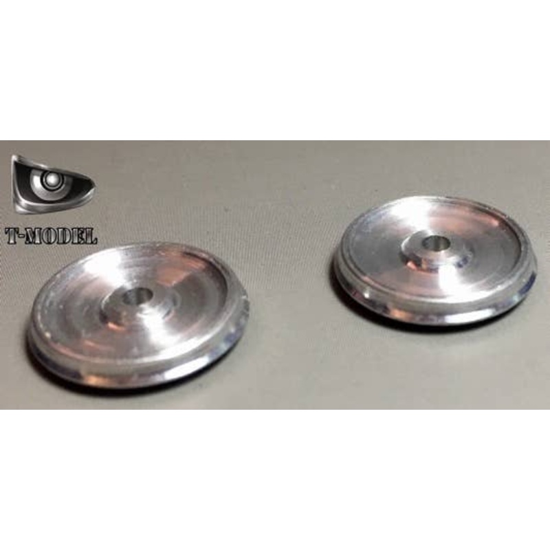 1/72 German 50t Type SSys Schwerer Platformwagen Metal Wheel Set (8pcs)