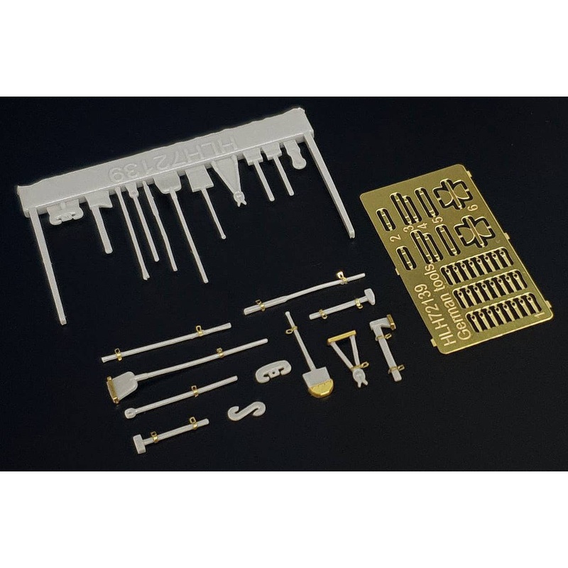 1/72 German tank tools