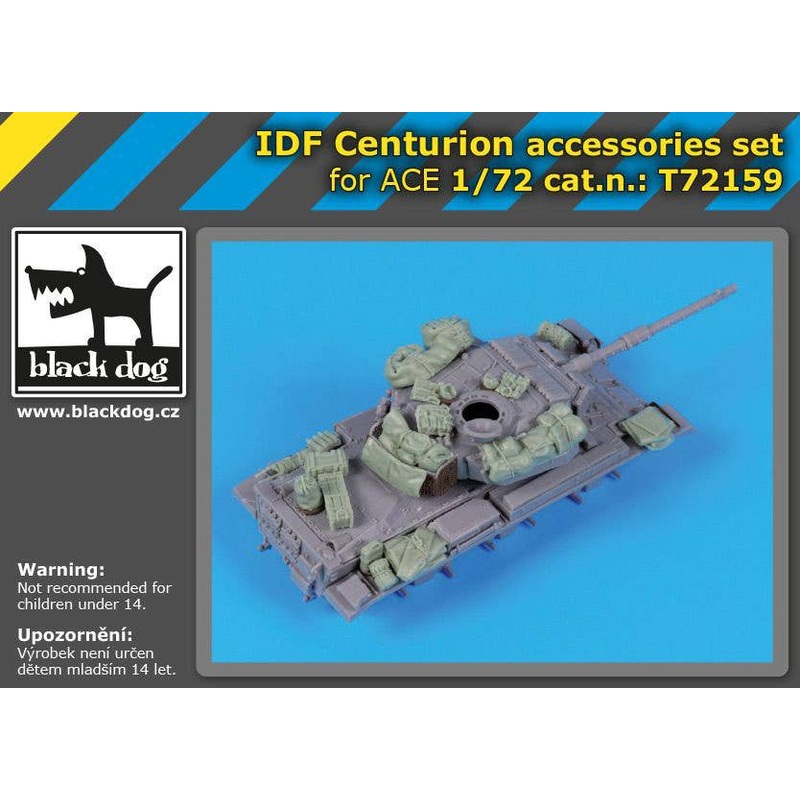 1/72 IDF Centurion accessories set