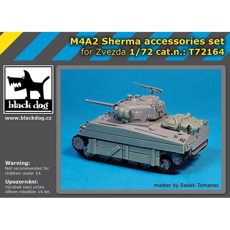 1/72 M4A2 Sherman accessories set