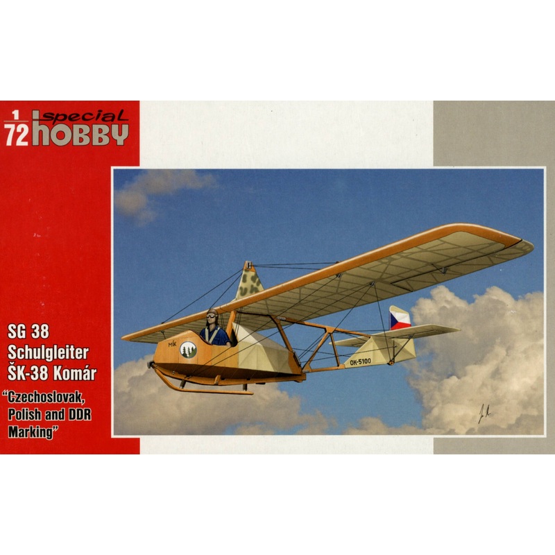 1/72 SG 38 Schulgleiter / SK 38 Komar Czechoslovakia Poland Germany